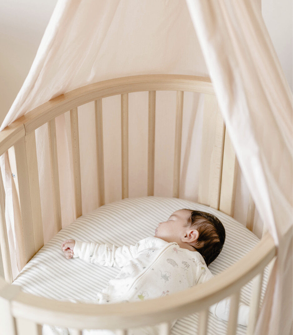 Stokke® Sleepi™ Canopy by Pehr V3, Blush, mainview изображение из галереи 2